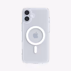 Spigen Ultra Hybrid (MagFit) 6.1" Housse Transparent, Blanc
