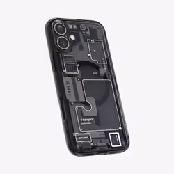 Spigen Ultra Hybrid Zero One (MagFit) 6.1" Housse Noir, Translucide