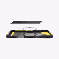 Spigen Rugged Armor (MagFit) 6.1" Housse Noir
