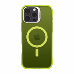 CYRILL UltraSheer Mag, Housse, Apple, iPhone 16 Pro, 16 cm (6.3"), Citron vert