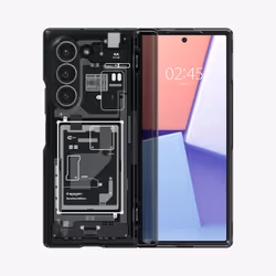 Spigen Ultra Hybrid Pro Zero One, Housse, Samsung, Galaxy Z Fold 6, 19,3 cm (7.6"), Noir, Gris