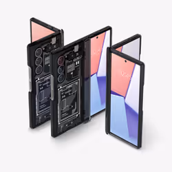 Spigen Ultra Hybrid Pro Zero One 7.6" Housse Noir, Gris