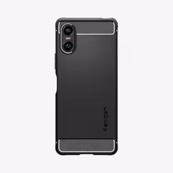Spigen Rugged Armor, Housse, Sony, Xperia 10 VI, 15,5 cm (6.1"), Noir
