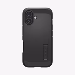 Spigen Tough Armor, Housse, Apple, iPhone 16, 15,5 cm (6.1"), Noir