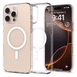 Spigen Liquid Crystal MagFit, Housse, Apple, iPhone 16 Pro Max, 17,5 cm (6.9"), Transparent