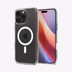 Spigen Ultra Hybrid T (MagFit) 6.3" Housse Transparent, Blanc