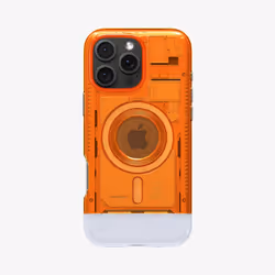 Spigen Classic C1 (MagFit), Housse, Apple, iPhone 16 Pro, 16 cm (6.3"), Orange