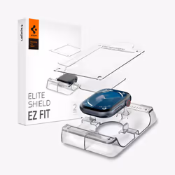 Spigen EliteShield EZ Fit, Protecteur d'écran, Smartwatch, Transparent, Apple, Apple Watch 10 (46mm), 2 pièce(s)