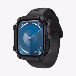 Spigen Rugged Armor Emplacement Noir Polyuréthane thermoplastique (TPU)