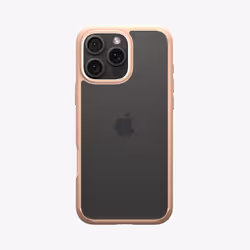 Spigen Ultra Hybrid, Housse, Apple, iPhone 16 Pro Max, 17,5 cm (6.9"), Rose, Transparent