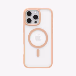 Spigen Ultra Hybrid (MagFit), Housse, Apple, iPhone 16 Pro, 16 cm (6.3"), Rose, Transparent