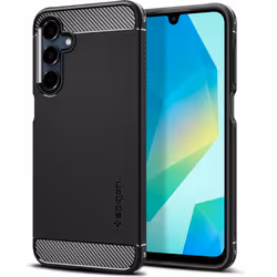 Spigen Rugged Armor, Housse, Samsung, Galaxy A16 (2024), Galaxy A16 5G (2024), 17 cm (6.7"), Noir