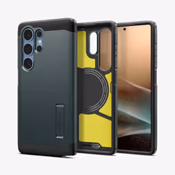 Spigen Tough Armor AI (MagFit) 6.9" Housse Vert foncé