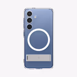 Spigen Ultra Hybrid S (MagFit), Housse, Samsung, Galaxy S25 Plus, 17 cm (6.7"), Transparent, Blanc