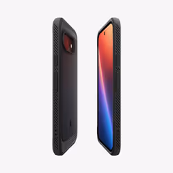 Spigen Rugged Armor (MagFit) coque de protection pour téléphones portables 16 cm (6.3") Housse Noir