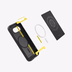 Spigen Rugged Armor (MagFit) coque de protection pour téléphones portables 16 cm (6.3") Housse Noir - Vue supplémentaire 5