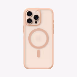 Spigen Ultra Hybrid T (MagFit + Camera Control) coque de protection pour téléphones portables 16 cm (6.3") Housse Rose