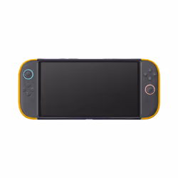 Spigen Nano Pop Housse Nintendo Polycarbonate (PC), Polyuréthane thermoplastique (TPU) Marine, Jaune