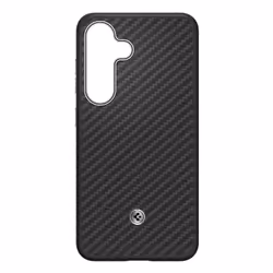 Spigen Enzo Aramid, Housse, Samsung, Galaxy S25, 15,8 cm (6.2"), Noir, Argent