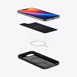 Spigen Thin Fit (MagFit) coque de protection pour téléphones portables 15,5 cm (6.1") Housse Noir