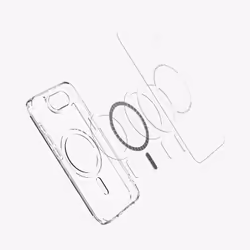 Spigen Ultra Hybrid (MagFit) coque de protection pour téléphones portables 15,5 cm (6.1") Housse Transparent, Blanc - Vue supplémentaire 6