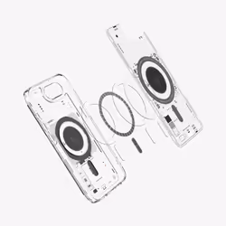 Spigen Ultra Hybrid Neo One (MagFit) coque de protection pour téléphones portables 15,5 cm (6.1") Housse Noir, Transparent - Vue supplémentaire 6