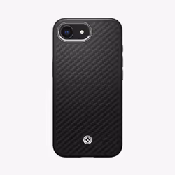 Spigen Enzo Aramid, Housse, Apple, iPhone 16e, 15,5 cm (6.1"), Noir