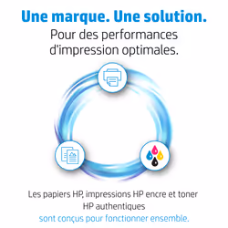 HP 301 pack de 3 cartouches d'encre noire (2)/trois couleurs (1) conçues par