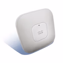 Cisco 802.11a/g/n Fixed Unified AP; Int Ant; ETSI Cfg, 54 Mbit/s, 2.4, 5 GHz, 10/100/1000 Base-T, 32 Mo, 128 Mo, 221 x 221 x  ...