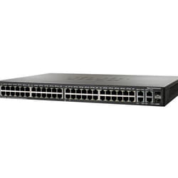 Cisco SF300-48P Géré L3 Connexion Ethernet, supportant l'alimentation via ce port (PoE) Noir