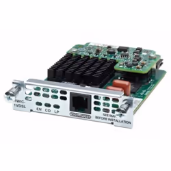 Cisco EHWIC-VA-DSL-A=, Interne, Avec fil, Noir, Vert, Acier inoxydable