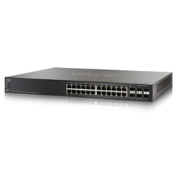 Cisco Small Business SG500X-24 Géré L2/L3 Gigabit Ethernet (10/100/1000) Noir