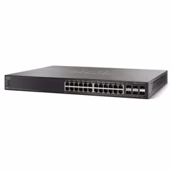 Cisco Small Business SG500X-24 Géré L2/L3 Gigabit Ethernet (10/100/1000) Noir