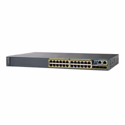 Cisco Small Business WS-C2960X-24TS-L, Géré, L2/L3, Gigabit Ethernet (10/100/1000), Full duplex, Grille de montage, 1U