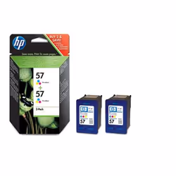 HP C9503AE, Rendement élevé (XL), Encre à pigments, 2 pièce(s), Multi pack