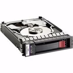 HPE 450GB, 3G, SAS, 15K, LFF (3.5-inch), Dual Port, Enterprise, 3.5", 450 Go, 15000 tr/min
