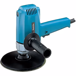 MAKITA 9218SB Meuleuse à disque 180mm Idéal pour la meule. Avantages pour l’utilisateur Plaque en caoutchouc solide et résist ...