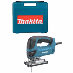 Scie Sauteuse MAKITA 4350FCT - Système pendulaire à 4 positions, pour des coupes rapides - Electronique constante et cadran p ...