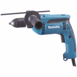 MAKITA HP1641 Perceuse à percussion 680 W 13 mm Léger et maniable pour les travaux de maçonnerie avec mandrin automatique. Av ...