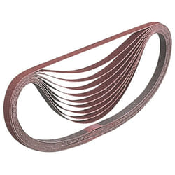 10 bandes abrasives multimatériaux 9 mm pour ponceuse 9032 - x 10 - 40 - 533 x 9 mm - Makita