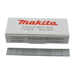 Makita - clous pour ongles 20 mm pour cloueuse de batterie DBN500, 1 pièce, f de 31870