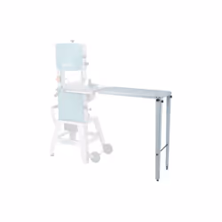 Description générale Table extensible compatible avec la scie à ruban Makita LB1200F, conçue pour améliorer la surface de tra ...