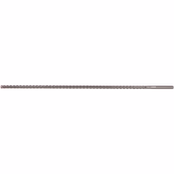 Foret HM NEMESIS pour marteaux SDS-MAX La pointe massive en carbure avec 4 tranchants assure une performance de perçage optim ...