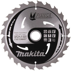 Makita HM-Kreissägeblatt M-Force TCT T.C.T. • 235 x 30 mm • 24 Zähne • Holz
