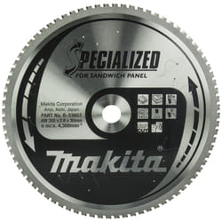 Lames carbure 'Specialized' panneaux sandwichs, pour scies circulaires Makita