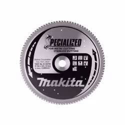 La lame Makita B-33750 Specialised 305x25,4 mm pour acier inoxydable est un accessoire de coupe professionnel, idéal pour un ...