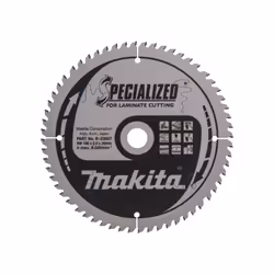 La lame Makita B-33847 Specialised 190x20 mm pour la coupe de MDF et de stratifiés est un accessoire pour les scies à onglets ...