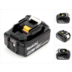 Bl 1850 b Li-Ion Batterie 18V 5,0 Ah ( 197280-8 / 632f15-1 ) avec affichage led - successeur de 196672-8 - Makita