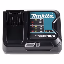 Chargeur rapide 10.8V Li-ion - MAKITA DC10SA Le chargeur rapide 10.8V Li-ion MAKITA DC10SA est un accessoire indispensable po ...