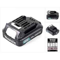 Bl 1020 b 10,8 v - 2,0 Ah / 2000 mAh Li-Ion Batterie avec led - Makita